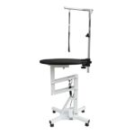 okruhly-stol-na-upravu-psov-s-pneumatickym-zdvihom-priemer-60-cm