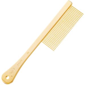 Hrebeň celokovový na srst pre psov 16cm