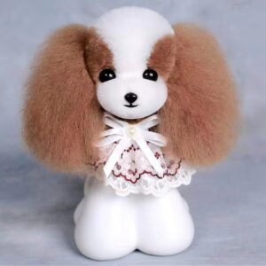 Włosy głowa Teddy Head Spotted White Red Mr Jiang
