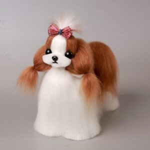 Parochňa Mr.Jiang Shih Tzu Full Body Coat Brown and White 058