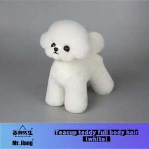 Parochňa Mr.Jiang Teacup Teddy Full Body Hair White 064
