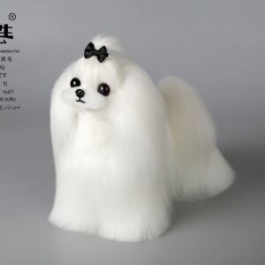 Srsť celého tela biela Mr. Jiang Maltese