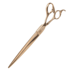 Diamond Scissors rovné nožnice 7,5" – ružové zlato, oceľ Japan 440C, mikrozúbkovanie