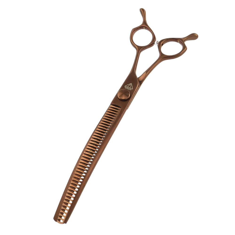 Diamond Scissors efilačné nožnice 7" – model 7035TG, profesionálne na preriedenie srsti psov