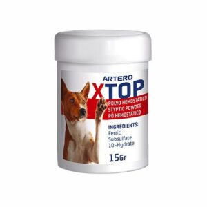 Artero X Top – hemostatický púder pre psy a mačky 15 gr
