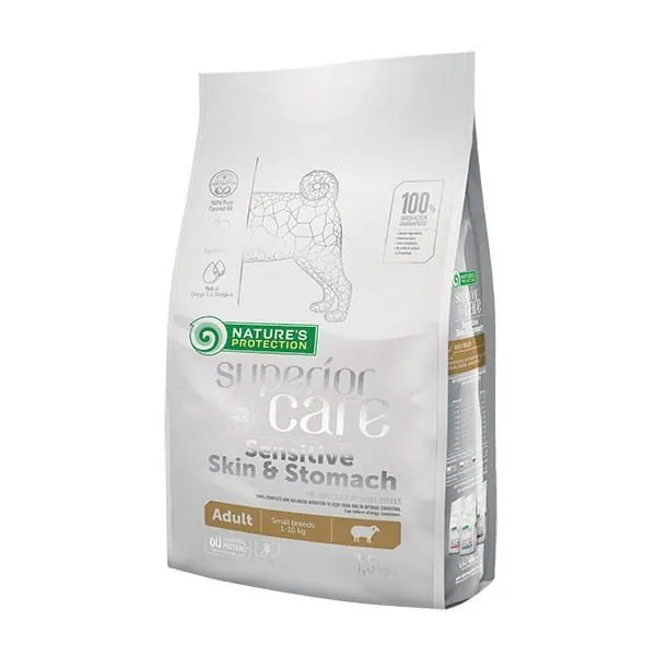 Nature's Protection Sensitive Skin Krmivo s jahňacím mäsom 1,5 kg