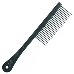 Hrebeň celokovový na srst pre psov 16 cm