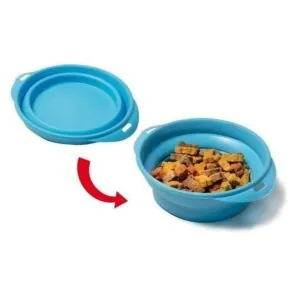 Miska pre psa M skladacia 0,7 l