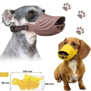 Silikónový náhubok pre psa XL