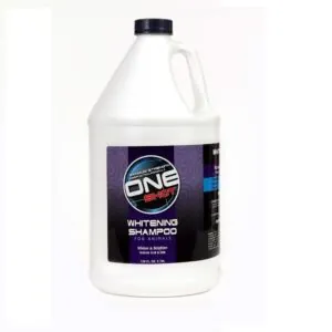 Šampón ONE SHOT WHITENING pre psov na bielu srsť 3,8 l