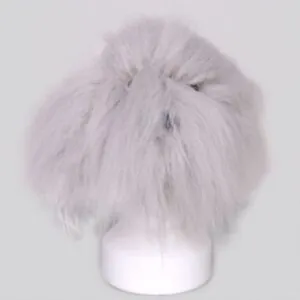 Pes Manekýn cvičná hlava pre figuríny DOG šedá