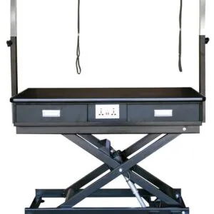 Elektrický stôl pre psov Brofa 120x65 cm – výškovo nastaviteľný grooming stôl
